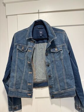 GAP women large Blue Denim Jacket